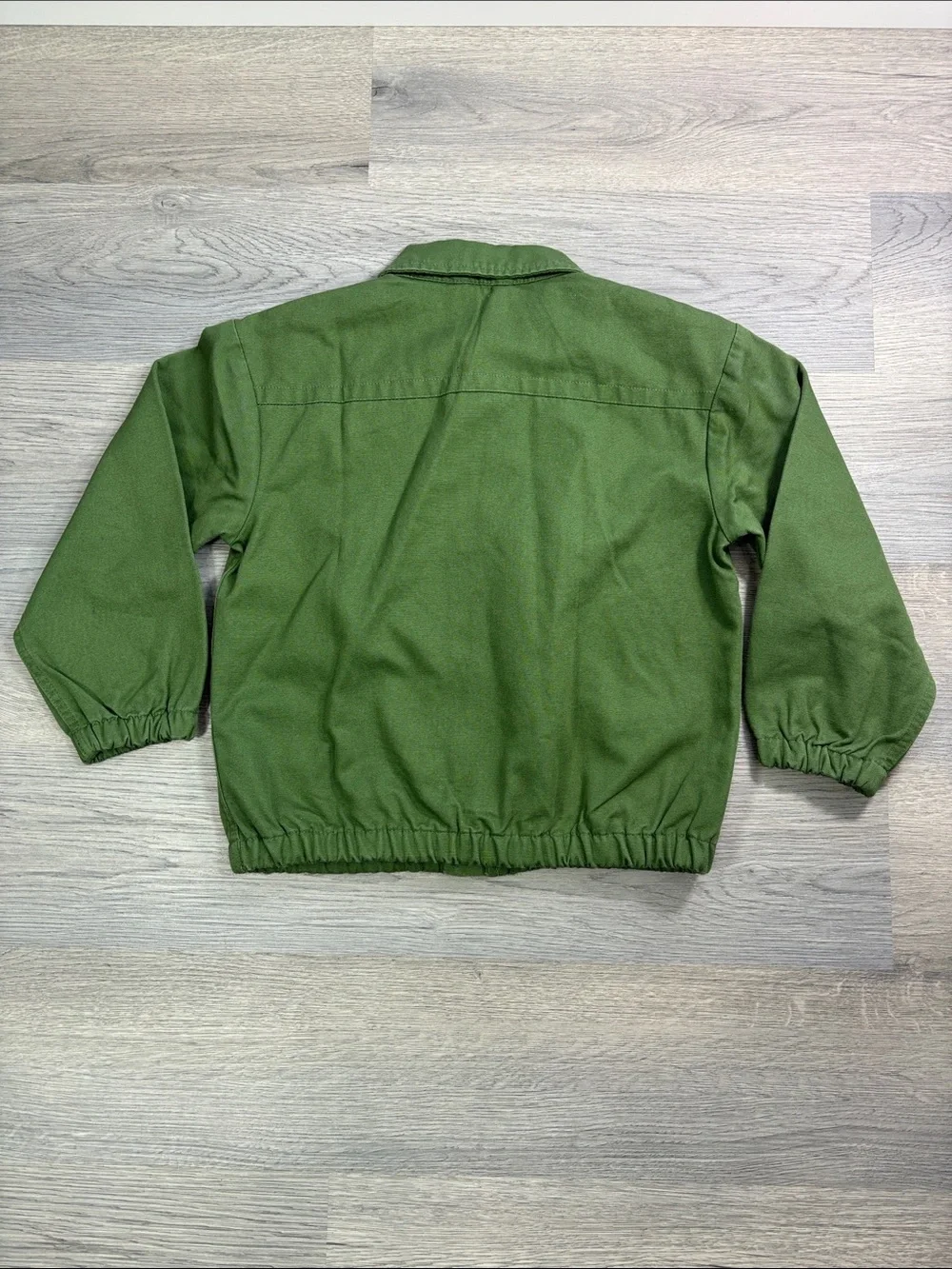 Crewcuts Green Zip Jacket for Kids -‎ size Small 6-7 NEW